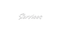 a black background with the word services written on it